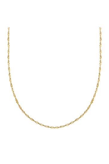 EASTSIDE Kette Edelstahl gelbgold