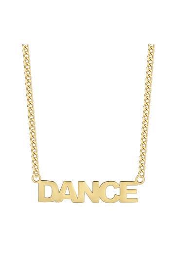 EASTSIDE Kette Edelstahl gelbgold