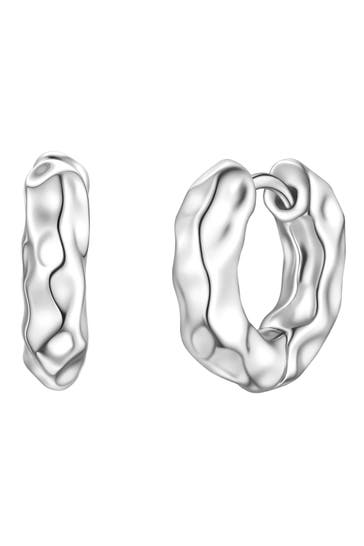 YOKOAMII Ohrringe Messing silber