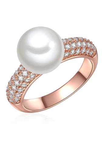 LULU & JANE Ring Messing roségold