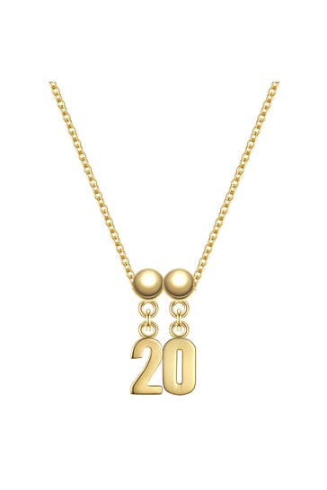 GLANZSTÜCKE MÜNCHEN Schmuckset Sterling Silber gelbgold