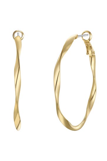 YOKOAMII Ohrringe Messing gelbgold