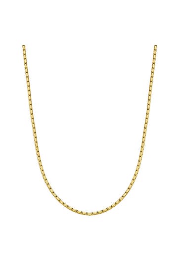 TRUE REBELS Kette Edelstahl gelbgold