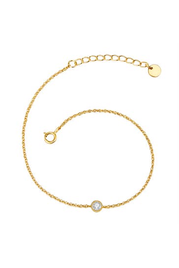 LULU & JANE Armband Messing gelbgold
