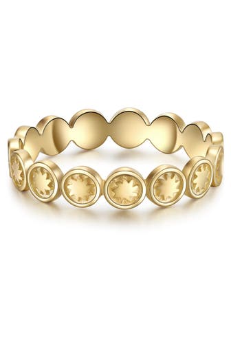 GLANZSTÜCKE MÜNCHEN Ring Sterling Silber gelbgold