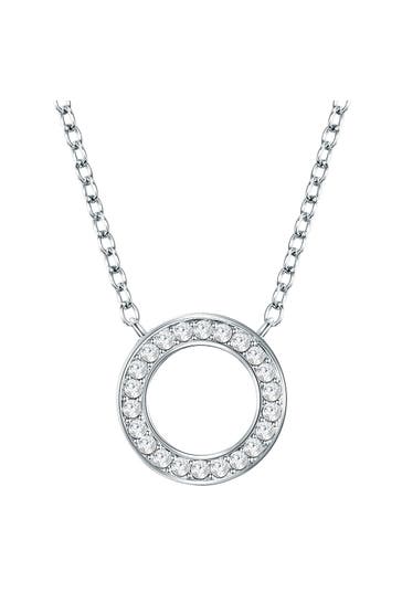 LULU & JANE Kette Messing silber