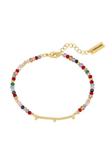 YOKOAMII Armband Messing gelbgold