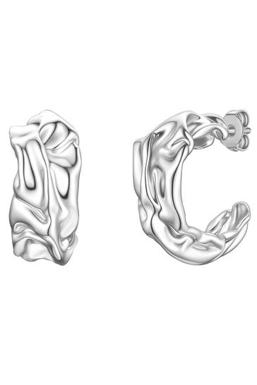 YOKOAMII Ohrringe Messing silber