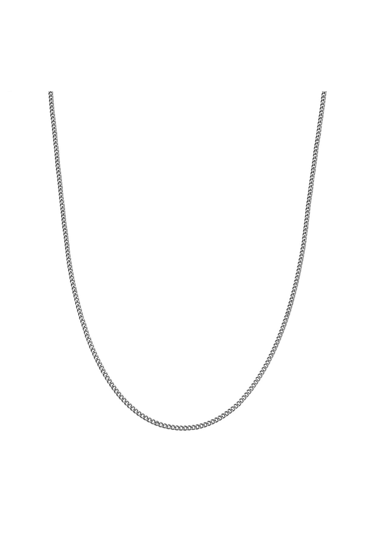 TRUE REBELS Kette Edelstahl gunmetal, Bild 1