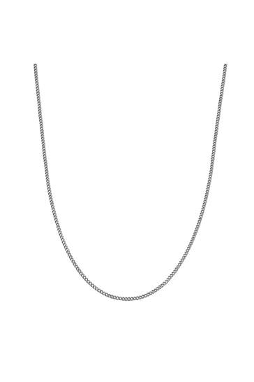 TRUE REBELS Kette Edelstahl gunmetal