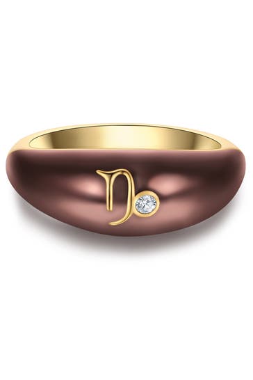 GLANZSTÜCKE MÜNCHEN Ring Sterling Silber gelbgold