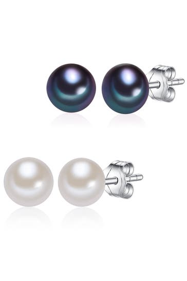 LULU & JANE Ohrringe Sterling Silber multicolor