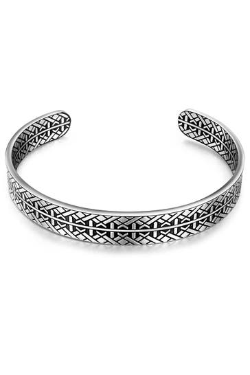 TRUE REBELS Armband Edelstahl silber