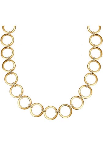 LULU & JANE Kette Metall-Legierung gelbgold