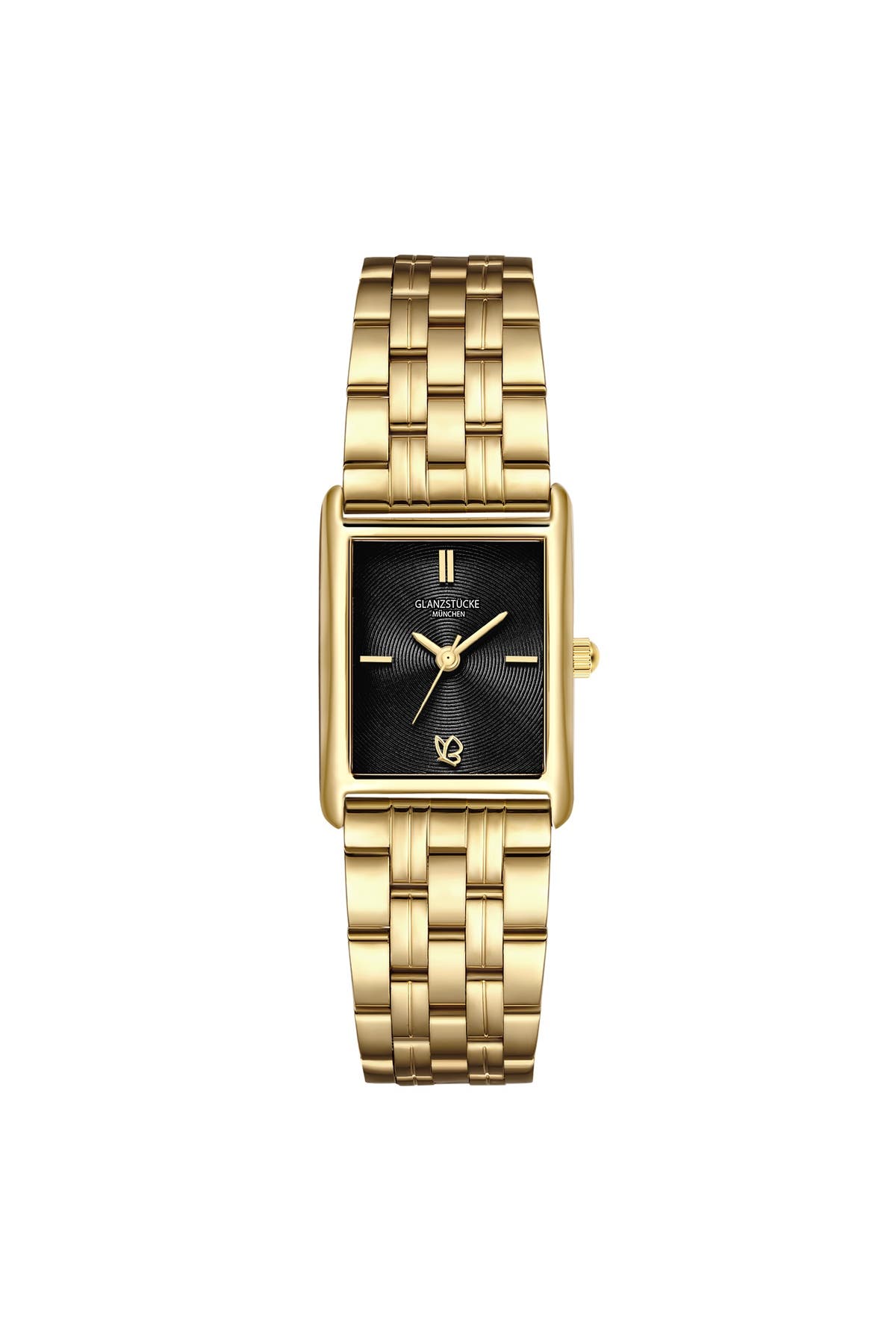GLANZSTÜCKE MÜNCHEN Quarzuhr Damen Quarzuhr gelbgold Edelstahl gelbgold, Bild 1