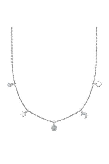 YOKOAMII Kette Messing silber