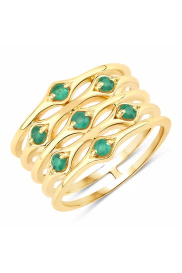 RAFAELA DONATA Ring Sterling Silber gelbgold