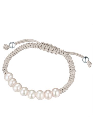 VALERO PEARLS Armband Sterling Silber weiß
