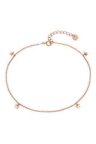 GLANZSTÜCKE MÜNCHEN Fusskettchen Sterling Silber roségold