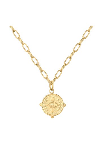 EASTSIDE Kette Edelstahl gelbgold