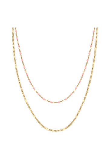 EASTSIDE Kette Edelstahl gelbgold