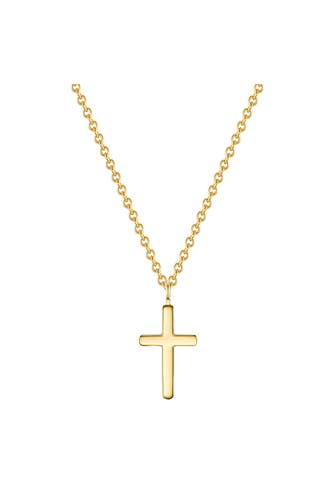 EASTSIDE Kette Echtleder gelbgold