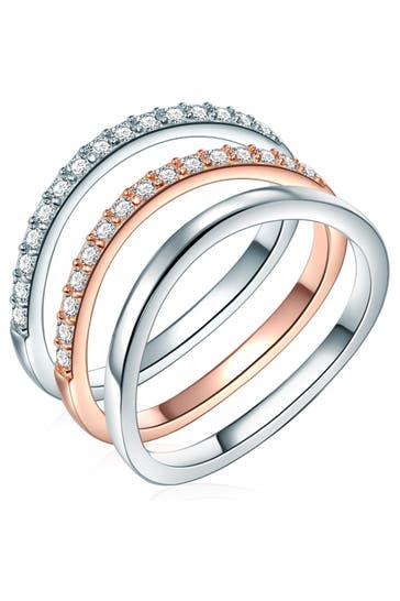 RAFAELA DONATA Ring Muschelkernperle silber