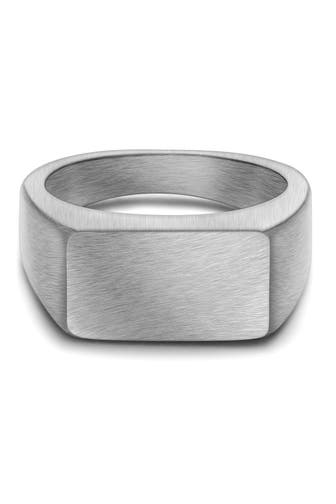 TRUE REBELS Ring Edelstahl silber