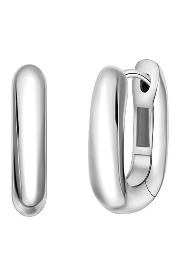 YOKOAMII Ohrringe Messing silber