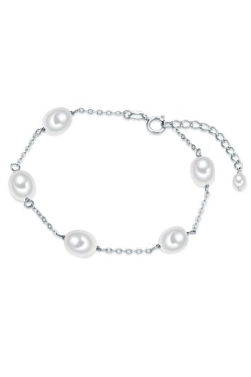 VALERO PEARLS Armband Sterling Silber silber