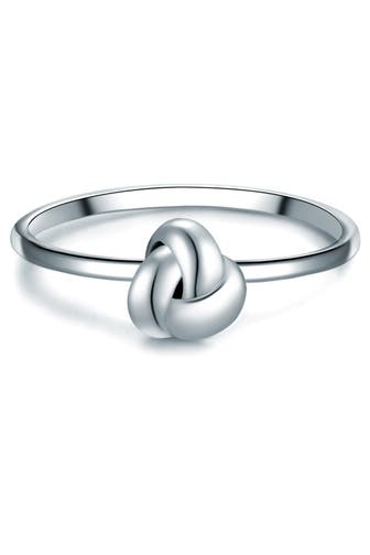 TRILANI Ring Edelstahl silber