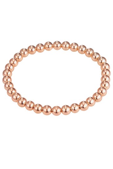 LULU & JANE Armband Messing roségold