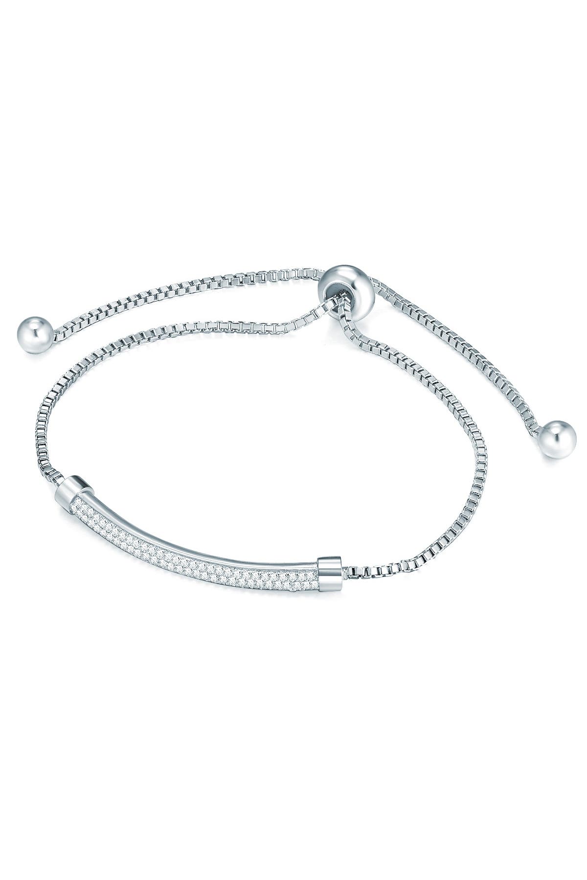 LULU & JANE Armband Messing silber, Bild 1