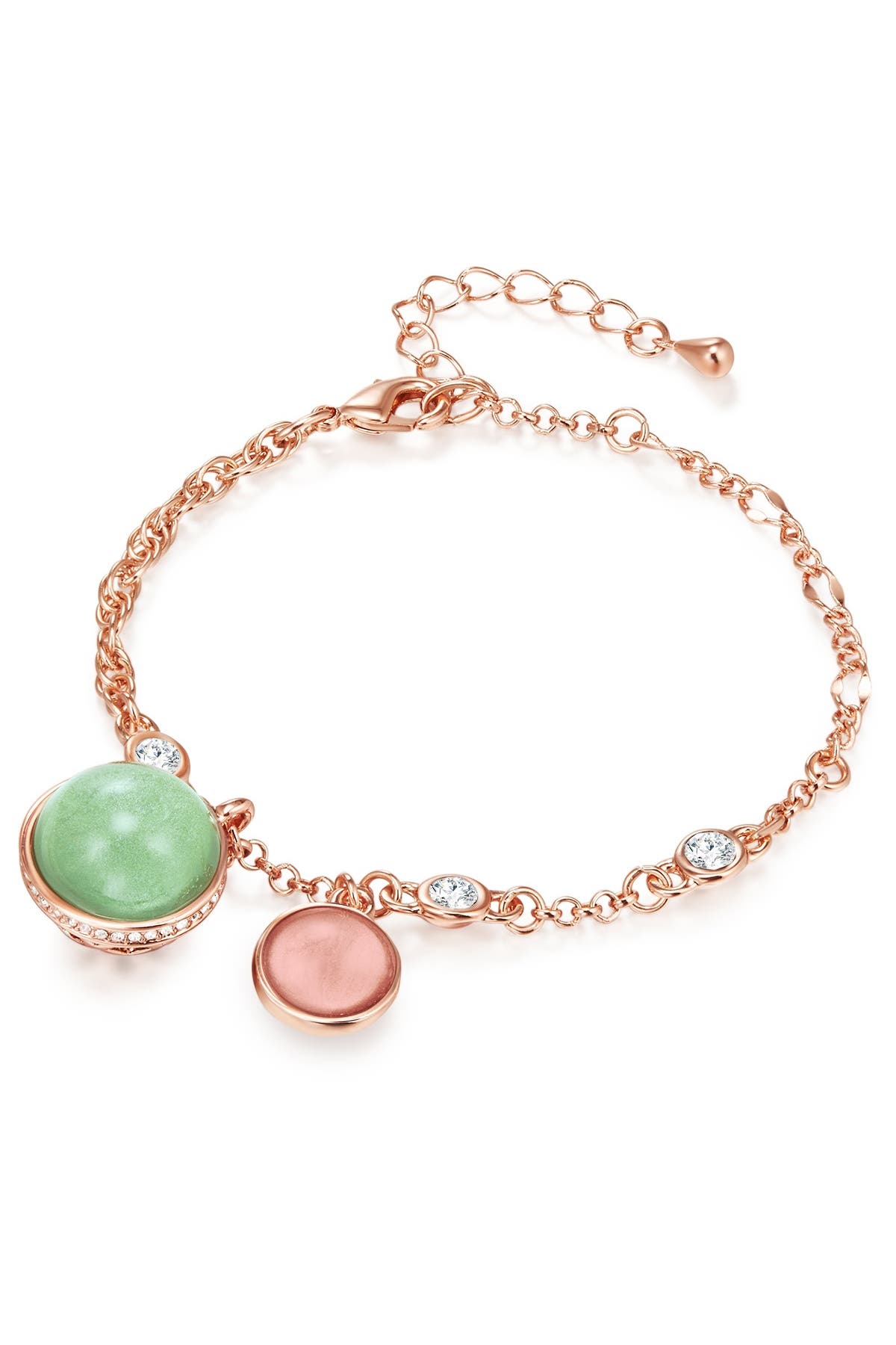 LULU & JANE Armband Metall-Legierung roségold, Bild 1