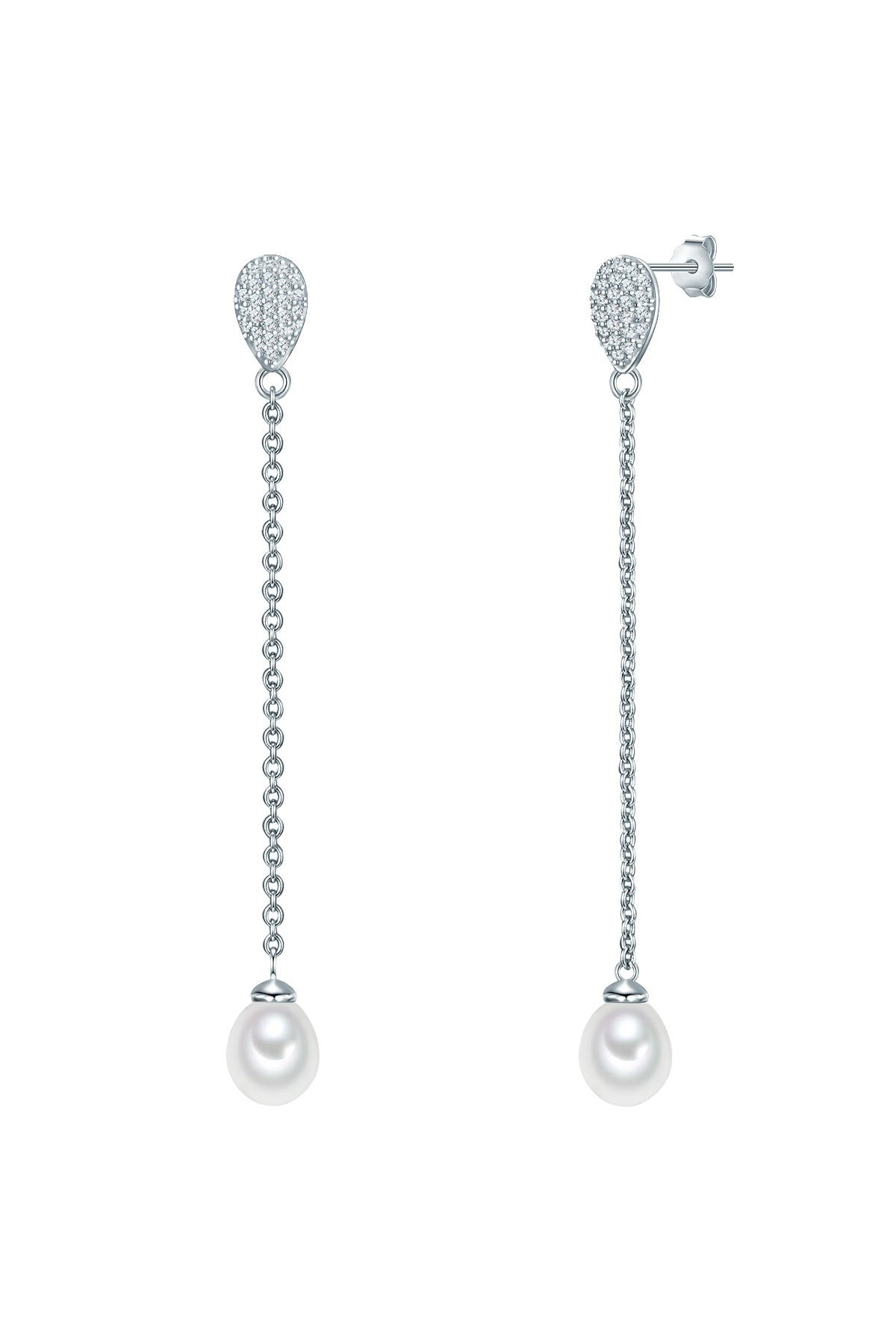 VALERO PEARLS Ohrringe Sterling Silber silber, Bild 1