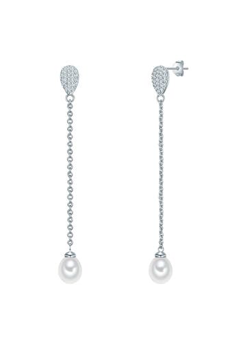 VALERO PEARLS Ohrringe Sterling Silber silber