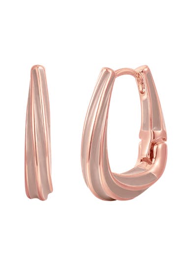 YOKOAMII Ohrringe Messing roségold