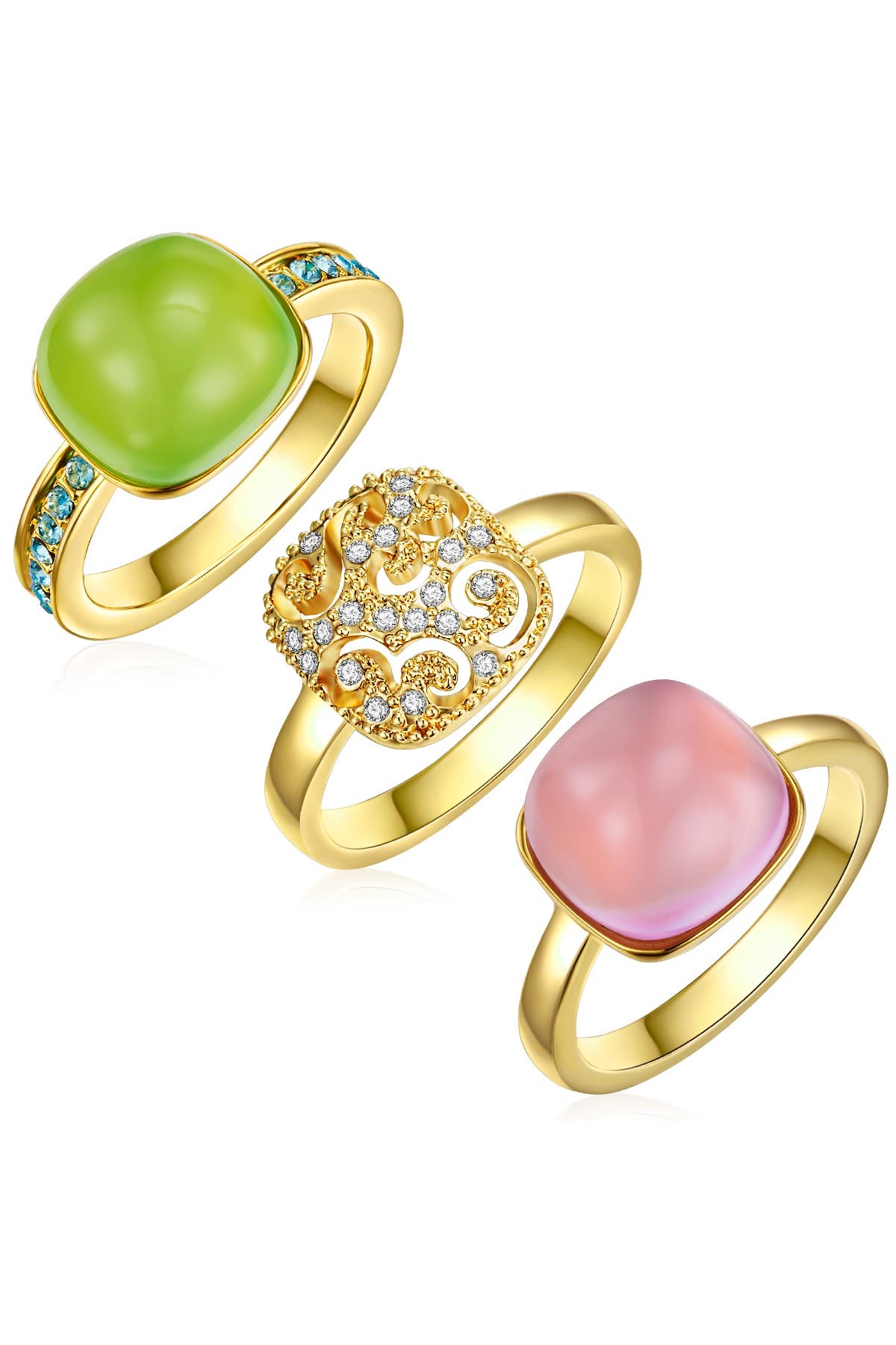 LULU & JANE Ring Metall-Legierung OneColor, Bild 1