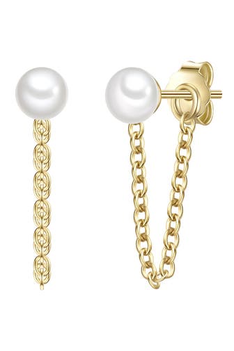 GLANZSTÜCKE MÜNCHEN Ohrringe Sterling Silber gelbgold