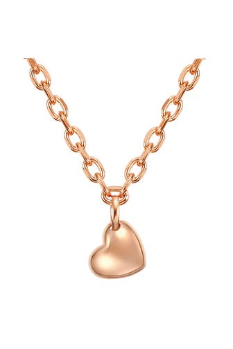 YOKOAMII Kette Metall-Legierung roségold