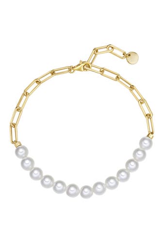 RAFAELA DONATA Armband Sterling Silber gelbgold