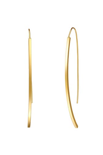LULU & JANE Ohrringe Messing gelbgold
