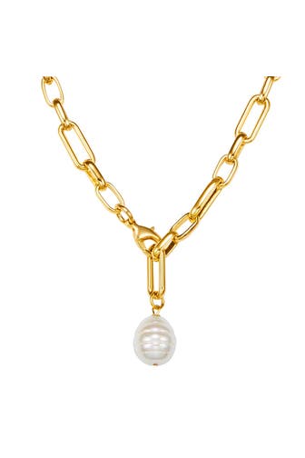 LULU & JANE Kette Metall-Legierung gelbgold