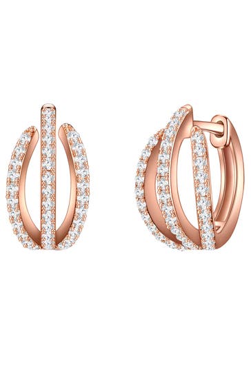 TRILANI Ohrringe Sterling Silber roségold