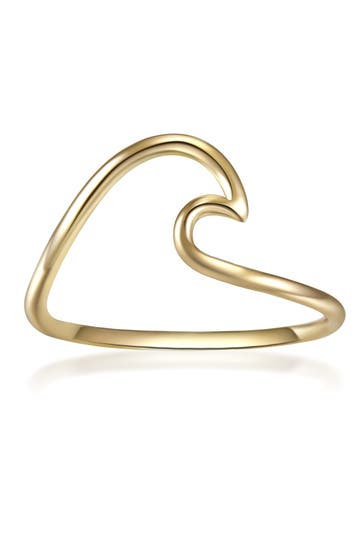 GLANZSTÜCKE MÜNCHEN Ring Sterling Silber gelbgold