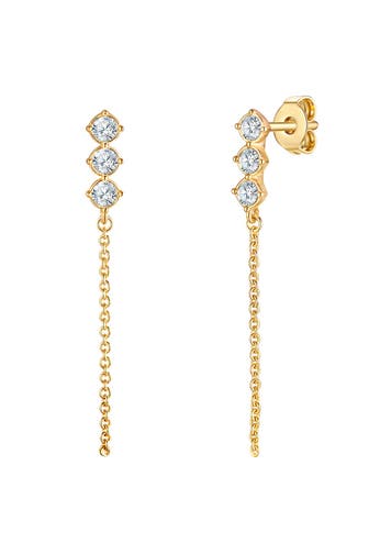 LULU & JANE Ohrringe Metall gelbgold