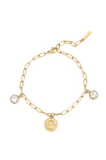 EASTSIDE Armband Edelstahl gelbgold