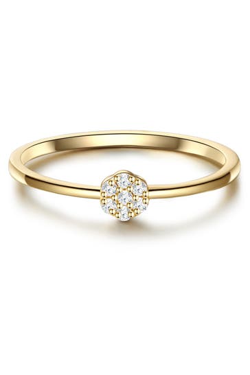 LULU & JANE Ring Messing gelbgold
