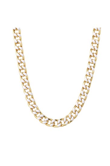 YOKOAMII Kette Metall gelbgold