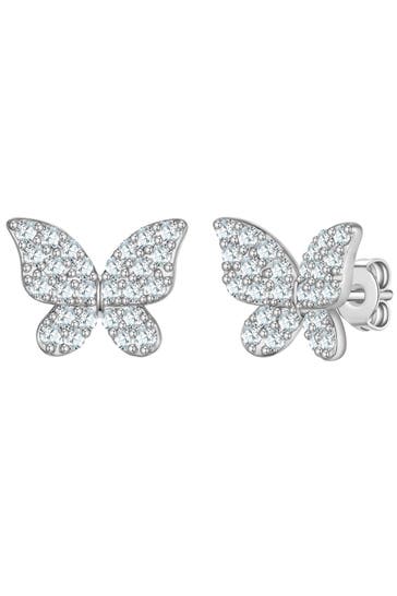 YOKOAMII Ohrringe Messing silber